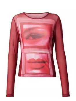 Футболка Bella x ABOUT YOU, цвет Wine red