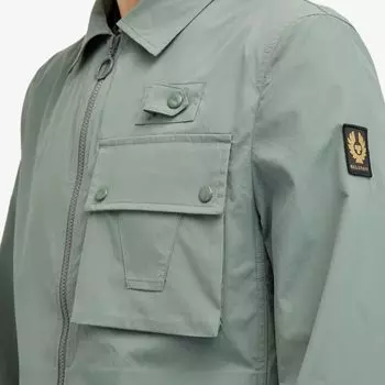 Футболка Belstaff Castmaster Shell, зеленый