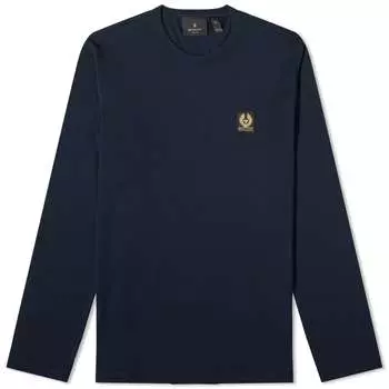 Футболка Belstaff с длинными рукавами и нашивкой-логотипом