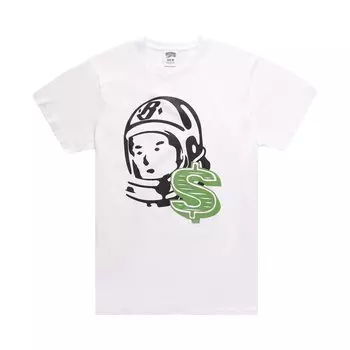 Футболка Белый с долларом США Billionaire Boys Club