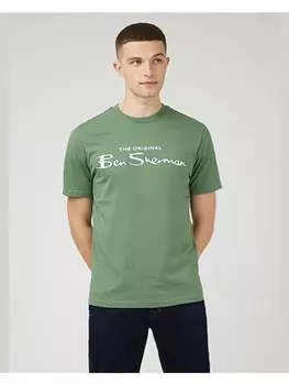 Футболка Ben Sherman Tshirt, зеленый