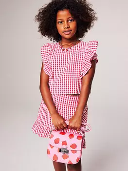 Футболка Benetton, цвет rot/wei