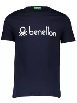 Футболка Benetton, темно-синий
