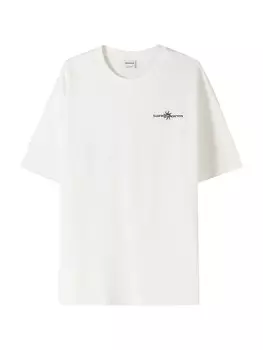 Футболка Bershka, белый