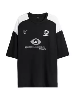 Футболка Bershka, черный