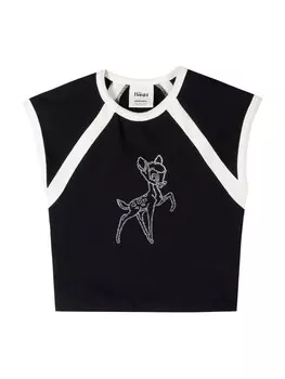 Футболка Bershka Shirt, черный