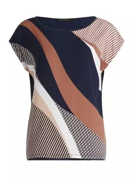 Футболка Betty Barclay, цвет dark blue/beige