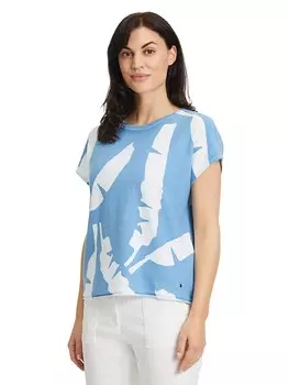 Футболка Betty Barclay, голубой/белый