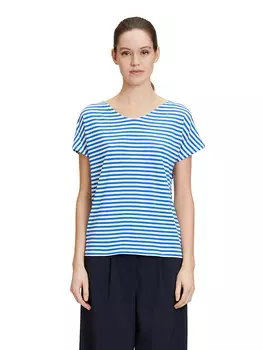 Футболка Betty Barclay Shirt, цвет Hellblau/Wei