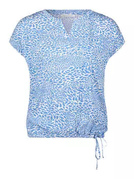 Футболка BETTY & CO, белый/синий