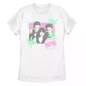 Футболка Beverly Hills 90210 для юниоров с потертым групповым портретом Licensed Character