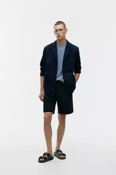 Футболка без боковых швов Arket, синий