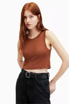 Футболка без рукавов Allsaints rina All Saints, коричневый