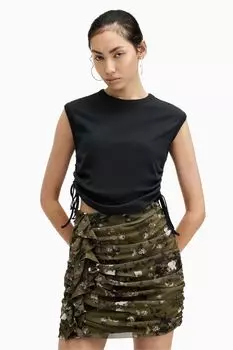 Футболка без рукавов Allsaints sonny All Saints, черный