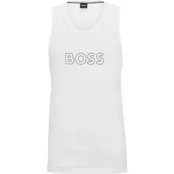 Футболка без рукавов BOSS Beach 10249533, белый