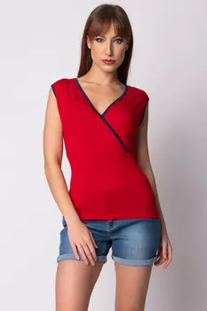 Футболка без рукавов Budmil, красный