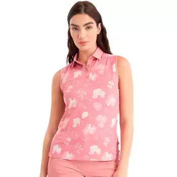 Футболка без рукавов Calvin Klein Golf Harmony Printed woman, розовый