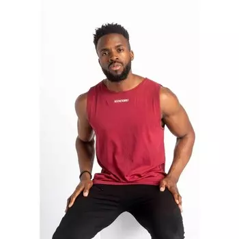Футболка без рукавов Core — для фитнеса — для мужчин — красная AESTHETIC WOLF, цвет rot