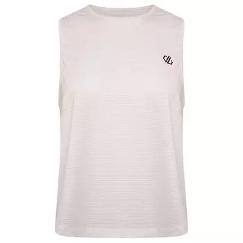 Футболка без рукавов Dare2B Meditate Crop Top, белый