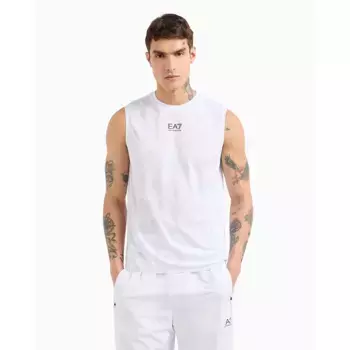 Футболка без рукавов EA7 EMPORIO ARMANI 7M000171_AF13758, белый