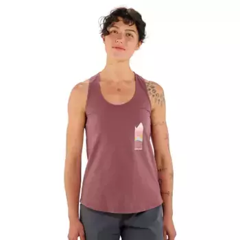 Футболка без рукавов Edelrid Gamba, фиолетовый