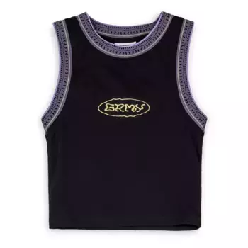 Футболка без рукавов Grimey Ufollow, фиолетовый