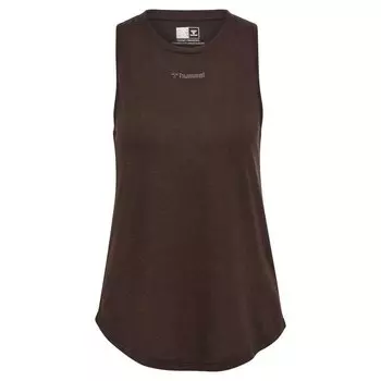 Футболка без рукавов Hummel MT Vanja, коричневый