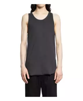 Футболка без рукавов из джерси с гоночной спиной Thom Krom, серый