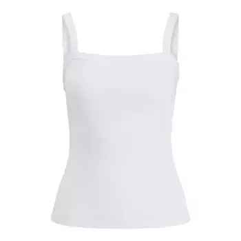 Футболка без рукавов Jack & Jones Fifi Str Rib JJXX, белый