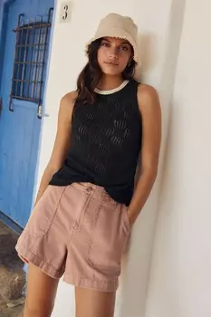 Футболка без рукавов крючком Next, черный