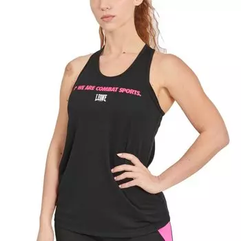 Футболка без рукавов Leone1947 Logo Wacs, черный