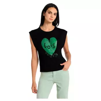 Футболка без рукавов Lois Jeans 11221, черный