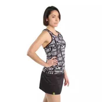 Футболка без рукавов Lok Sticker Storm, черный