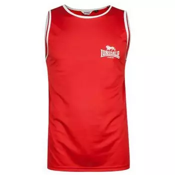 Футболка без рукавов Lonsdale Amateur Singlet, красный
