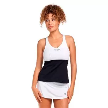 Футболка без рукавов Neon Style Jimena Day, белый