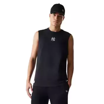 Футболка без рукавов New Era MLB Midi New York Yankees, черный