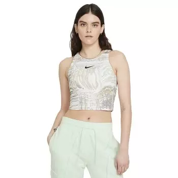 Футболка без рукавов Nike Sportswear Aop Print, белый