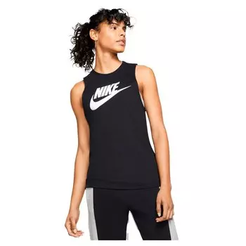 Футболка без рукавов Nike Sportswear Muscle, черный