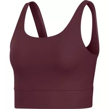 Футболка без рукавов Nike Yoga Luxe Infinalon Crop, красный