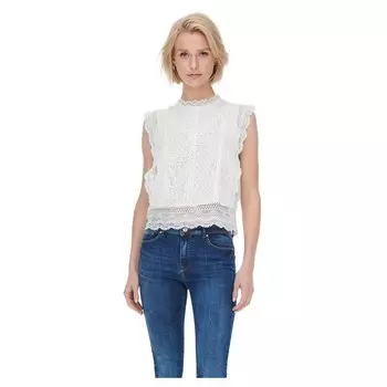 Футболка без рукавов Only Karo, бежевый