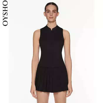 Футболка без рукавов Oysho, черный