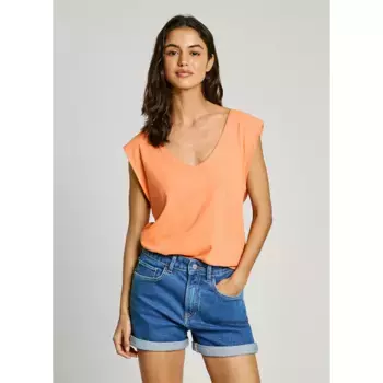 Футболка без рукавов Pepe Jeans Lotti, оранжевый