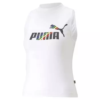 Футболка без рукавов Puma Ess+ Love Is Love, белый