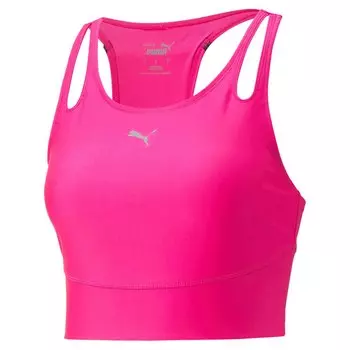 Футболка без рукавов Puma Run Ultraform Crop T, розовый