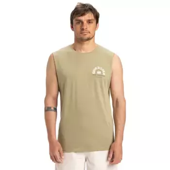 Футболка без рукавов Quiksilver Ev Summer Road, зеленый