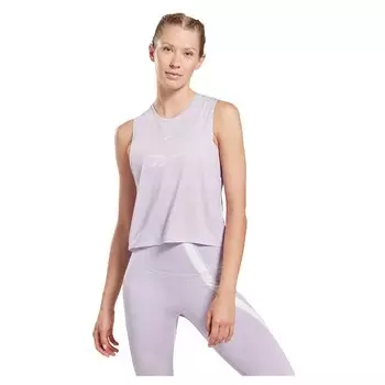 Футболка без рукавов Reebok Workout Ready Activchill, фиолетовый