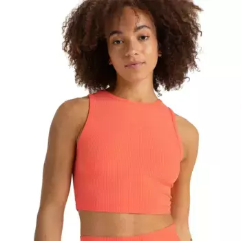 Футболка без рукавов Roxy Rise & Vibe Rib 2, оранжевый