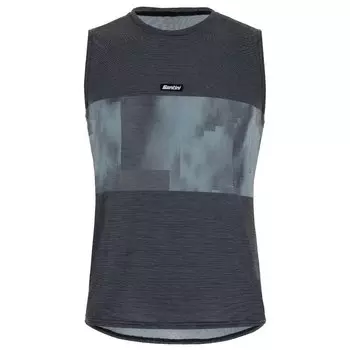 Футболка без рукавов Santini Forza Indoor Collection, серый