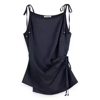 Футболка без рукавов Scotch & Soda U9A00697T Satin, синий