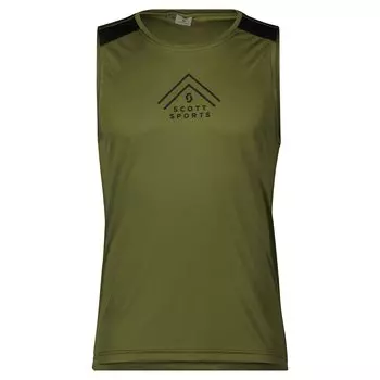 Футболка без рукавов Scott Endurance Tech, зеленый
